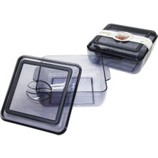 Tuğraçelik Furkan F-311 Mika Kare Contalı Borcam Saklama Kabı 2l- 12'li Paket