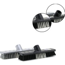Tuğraçelik Günsan 020 003 Sert Yer Fırçası - 3 cm Kıl Boyu, Kazıma Kenarlı- 12'li Paket