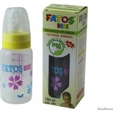 Tuğraçelik Fatoş BEBE-480 Pp Plastik 150ML Biberon- 12'li Paket