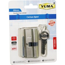 Tuğraçelik Yuma YM-B68V-SV 68MM Nikel Saten Cerman Barel