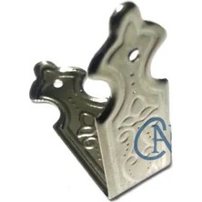 Tuğraçelik Dekoratif Sandık, Kutu Kenarı, 11X32MM, Nikel, 100 Adet