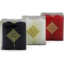 Tuğraçelik Gül Candle GL-214 (2 Adet) Renkli Takoz Mum- 72'li Paket