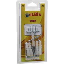 Tuğraçelik Elbis-42 3.5X35 Dübellı Vida- 12'li Paket