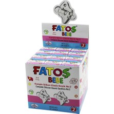 Tuğraçelik Fatoş BEBE-611 No-2 Komple Silikon Klasik Emzik- 24'li Paket