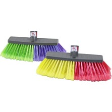 Tuğraçelik Ekol Fırça EF-149 15CM Oto Fırçası Çift Renk Kıllar- 50'li Paket