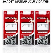 Tuğraçelik Medalyan DL-100 Matkap Uçlu Vida 3,9X19 - 30 Adet- 12'li Paket