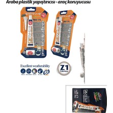 Tuğraçelik Zipper Z1 Glue Araba Plastik Yapıştırıcı 30 Gr- 12'li Paket