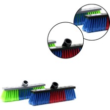 Tuğraçelik Günsan 020 002 Tüylü Yer Fırçası - 5.5 cm Kıl Boyu, Kazıma Kenarlı- 12'li Paket