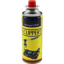 Tuğraçelik Clipper Butane Gas CLP-250 Gaz Kartuşu - Kamp ve Piknik Gazı 400 ml 227 Gr- 4'li Paket