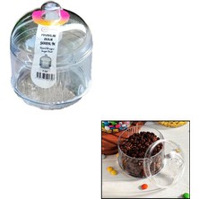Tuğraçelik Cenoa F-131 Yuvarlak Draje Şekerlik Mika Kristal- 36'li Paket