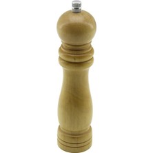 Tuğraçelik Ibico İ22-255 Büyük Ahşap Tuz ve Baharat Öğütücü 4.5cm x 19.5cm
