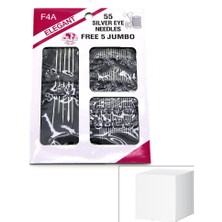 Tuğraçelik Kırgıl F4A Jumbo Iğne Seti (55 Adet)- 36'li Paket