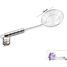Tuğraçelik Pablito Home PBT-953 Saplı Metal Kevgir - 18 Cm- 10'li Paket