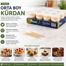 Tuğraçelik Ksmart K-0158 Orta Boy Kürdan- 12'li Paket