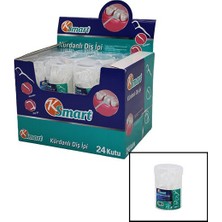 Tuğraçelik Ksmart K-0704 Kürdanlı Diş Ipi (40 Adet)- 24'li Paket