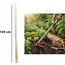 Tuğraçelik KRT-1127 ÇS-0090 Ahşap Çapa Sapı 100 cm