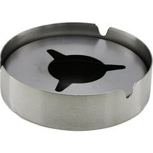Tuğraçelik KRT-1094 No:2 Metal Kapaklı Havuzlu Küllük- 10'li Paket