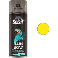 Tuğraçelik Selsil TAB-447 Sarı Sprey Boya 400ML- 12'li Paket