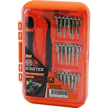 Tuğraçelik Kinetex KTX-3148 21'li Saatçi ve Telefon Bits Tornavida Seti- 10'li Paket