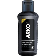 Tuğraçelik Arko Men Black Edition Traş Kolonyası 255ML- 12'li Paket