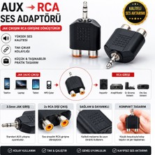 Tuğraçelik KRT-1132 Aux Rca Aparat Dönüştürücü- 100'LI Paket