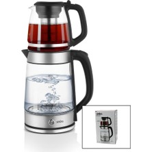 Tuğraçelik Sinbo STM-5848 Elektrikli Çay Seti 2l+1.2l 1500W
