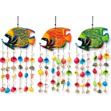 Twin Store Deniz Kabuklu Balık Rüzgar Çanı NO:1135