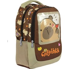 Capybara Sırt Çantası Kahverengi 5209