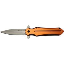 Tuğraçelik Mtech 4222 Turuncu Kamp Çakı 21CM- Yarı Otomatik, Kemerlikli