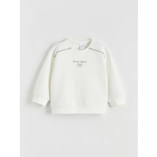 Lc Waikiki Yeni Sezon Bisiklet Yaka Soft Touch Kız Çocuk Sweatshirt