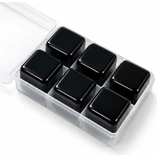 Twin Store Paslanmaz Çelik Viski Taşı 6'lı Set ALK5495