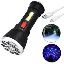 Gees Global CL-W09 9+1 Ledli + Flaşörlü Deprem ve Afet Için Şarjlı El Feneri
