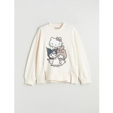 Lc Waikiki Yeni Sezon Hello Kitty Baskılı Kız Çocuk Sweatshirt