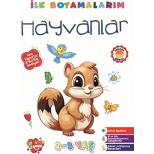 Boyama Zamanı Ilk Boyamalarım -Hayvanlar