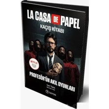 Teras Kitap La Case De Papel Kaçış Kitabı - Profesör'ün Akıl Oyunları (Ciltli) (Maske Hediyeli)
