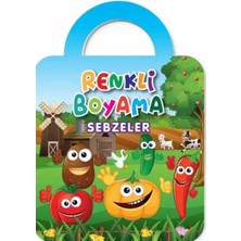 Baloon Kids Renkli Boyama-Sebzeler