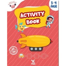 Yeti Kitap 3-4 Age Activity Book