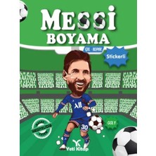 Yeti Kitap Messi Boyama Kitabı