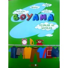 Fark Yayınları Beni Boya Serisi - Eşyalar ve Giysiler