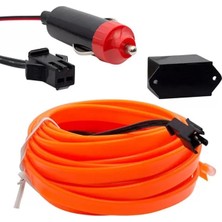 Motto Ticaret Powermaster 5 Metre Oranj Araç Içi Neon Ip Aydınlatma