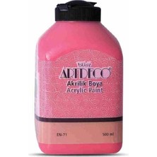 Artdeco Akrilik Boya 500 ml Pembe - 2 Adet