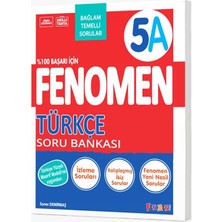 Fenomen Yayıncılık Fenomen 5. Sınıf Türkçe Fenomen A Soru Bankası Fenomen Yayınları