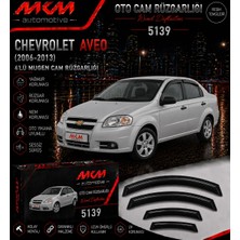 Mkm Chevrolet Aveo 4'lü Mugen Cam Rüzgarlık Seti