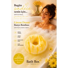 BB Bath Box Donut Limonlu Köpüren Banyo Topu Nem Bombası