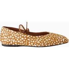 Anthropologie By Anthropologie Willow Bağcıklı Deri Kadın Babet