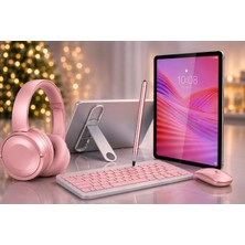 Lenovo Tab 4GB/128 GB 10.1"inch Tablet+Şeffaf Kılıf+Klavye ve Mouse+Kalem+Kulaklık+Çanta Hediye
