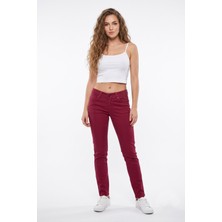 Brg Clothing Kadın Düşük Bel Kanvas Pantolon 342639