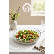 Glamis Selen Concept Sieana Model El Yapımı Cam Salata ve Meyve Kasesi