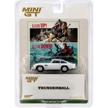 Mını Gt Aston Martin Db5 Thunderball 007 James Bond 1:64 Diecast Model Araba