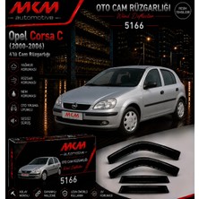 Mkm Opel C 4'lü Mugen Cam Rüzgarlık Seti